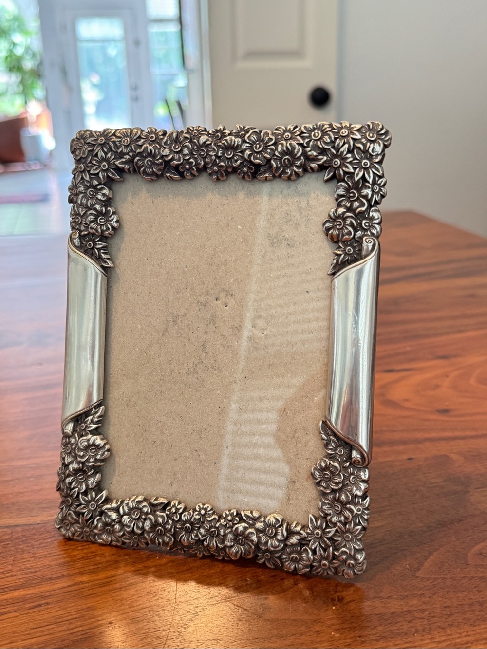 Vintage Brighton Picture Frame Silver Floral Decorative Photo Frames